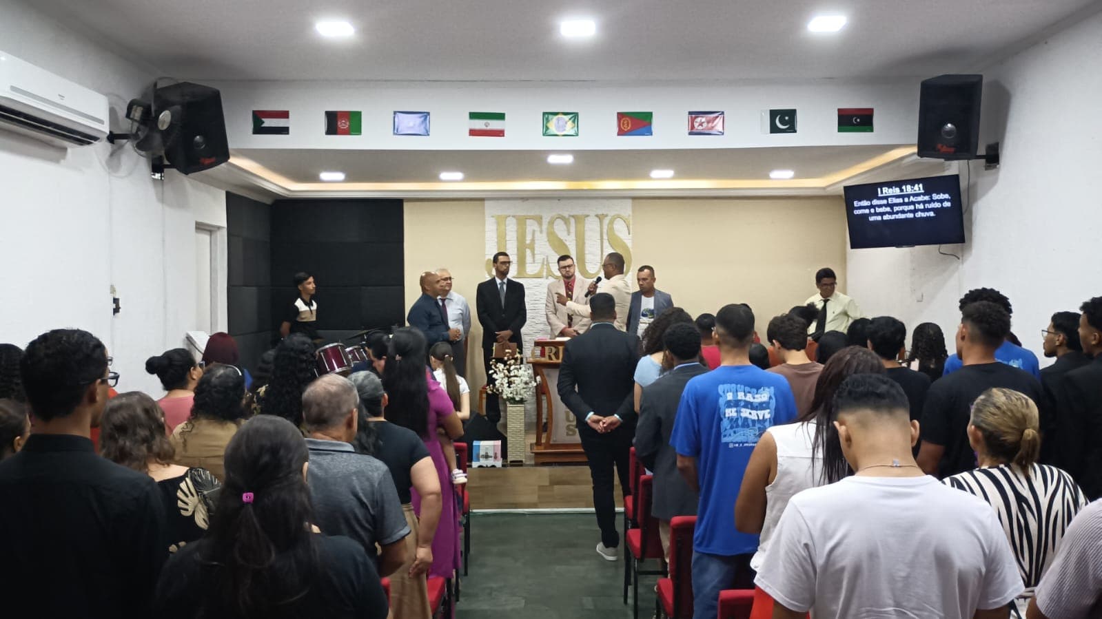 Interior da AD Madureira – Congregação Bela Vista