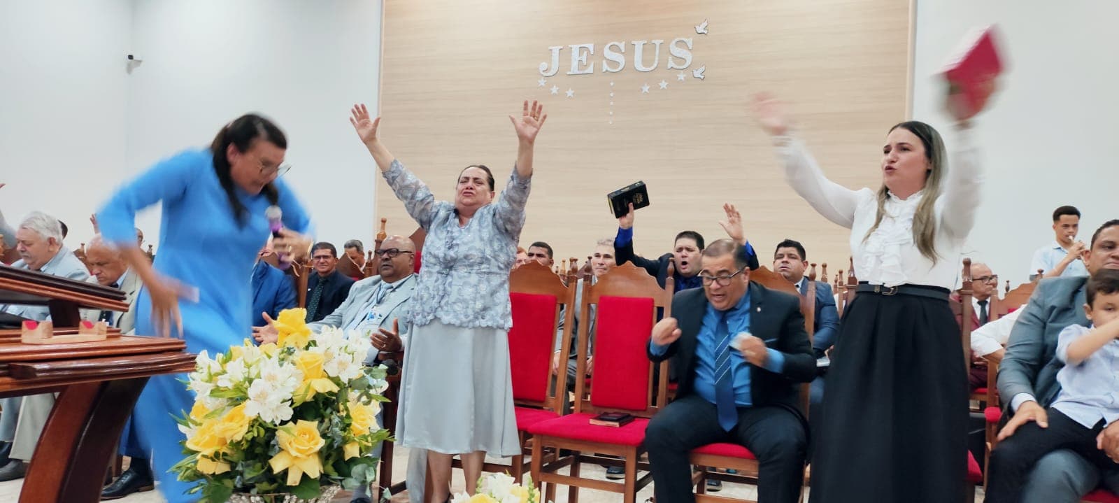 Púlpito da AD Madureira Atibaia