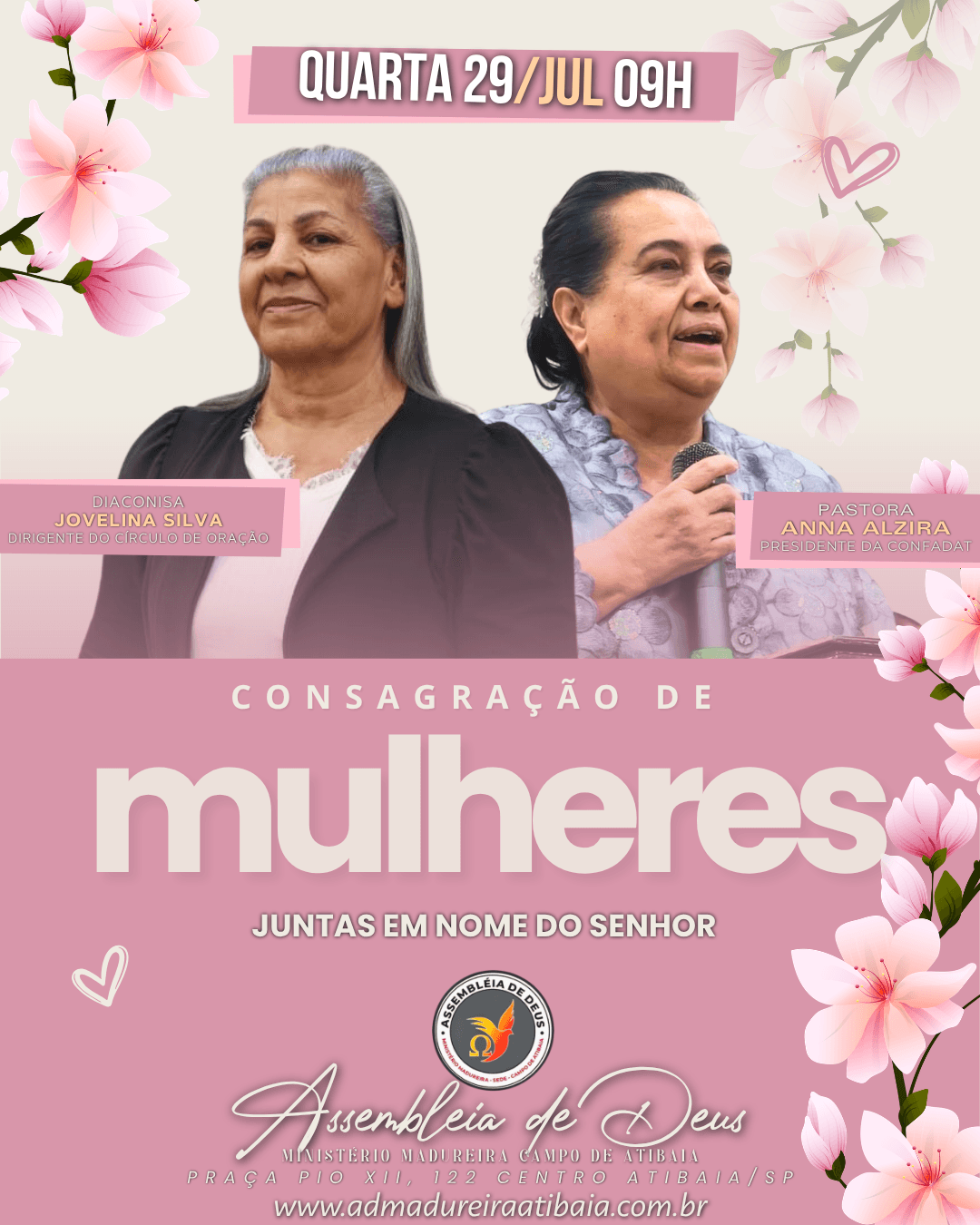 Consagração das Irmãs