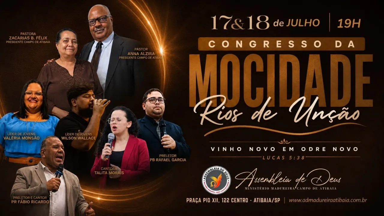 Abertura do Congresso Rios de Unção | PB Rafael Garcia | Vinho Novo em Odre Novo