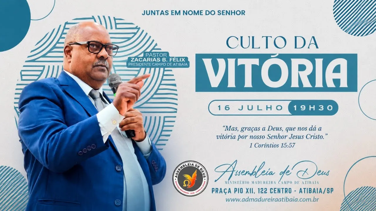 Culto da Vitória | Uma Noite de Fé, Clamor e Palavra | AD Madureira Atibaia