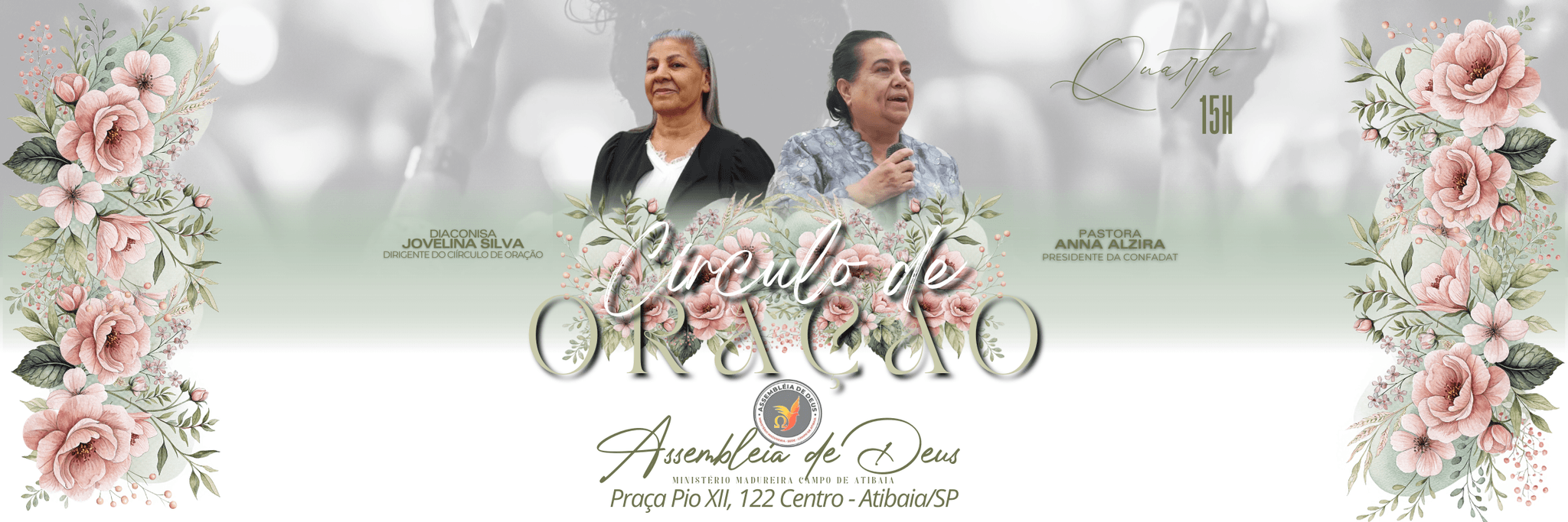 Banner do Círculo de Oração da AD Madureira Atibaia