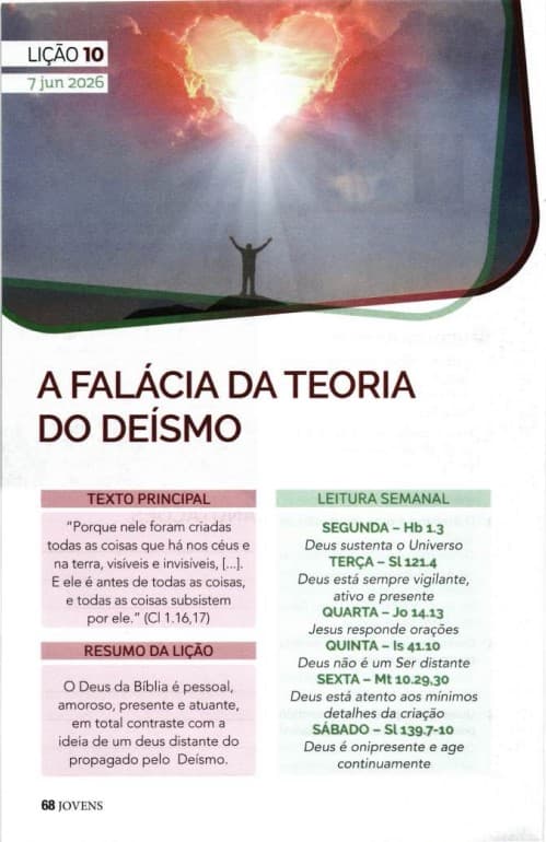 Arte da lição 10 — A Falácia da Teoria do Deísmo