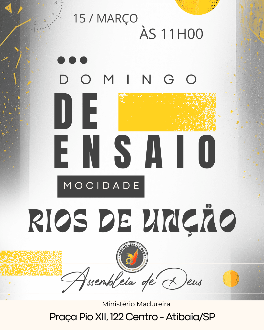 Ensaio Jovens Rios de Unção